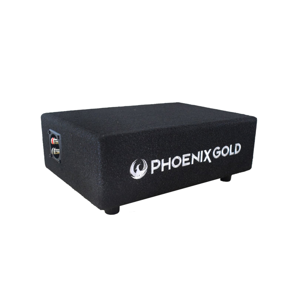 Phoenix Gold ZX18PDF 8 Inch Sub Enclosure Slim Passive Subwoofer Box 250w RMS