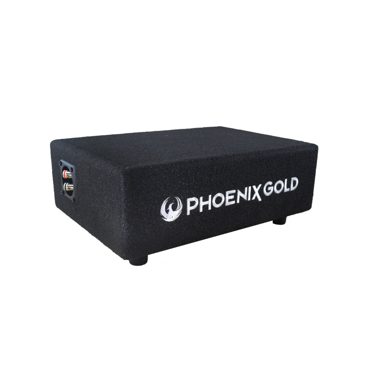 Phoenix Gold ZX18PDF 8 Inch Sub Enclosure Slim Passive Subwoofer Box 250w RMS