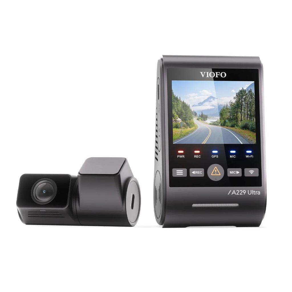 Viofo A229 Ultra 2CH Dash Cam 4K Front 4K Rear Starvis GPS WIFI HDR Dual Camera