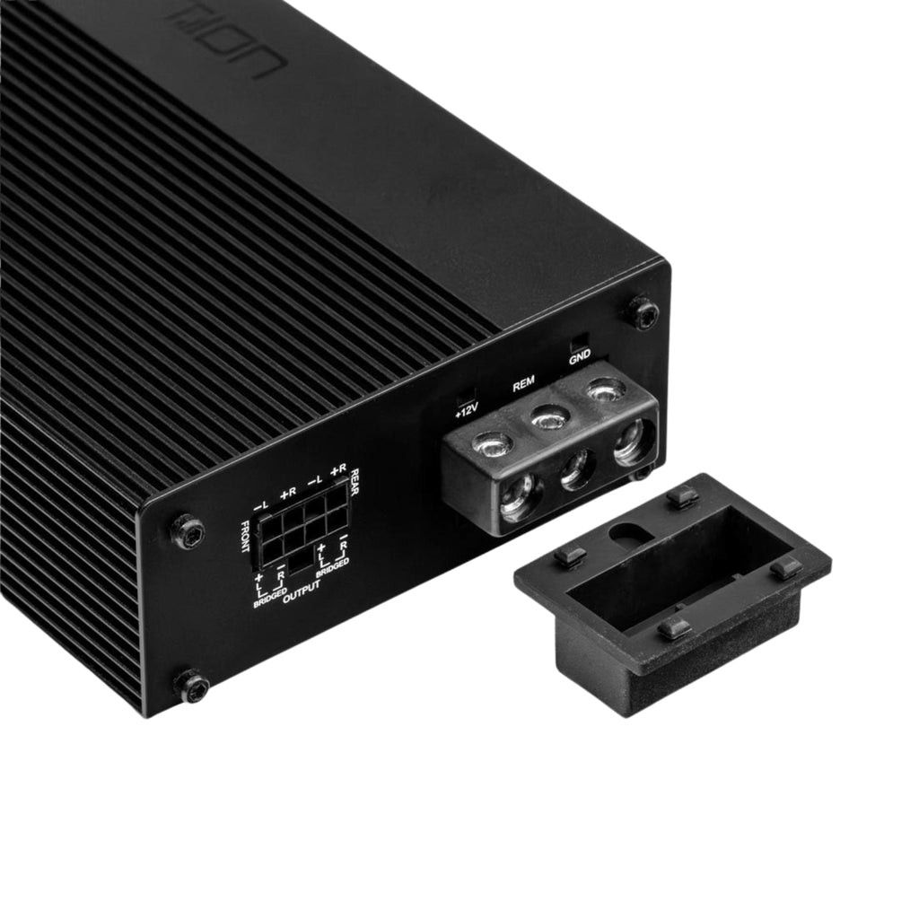 Option Audio AIR-D4 Amp 4 Channel Class D Compact Amplifier 330w RMS