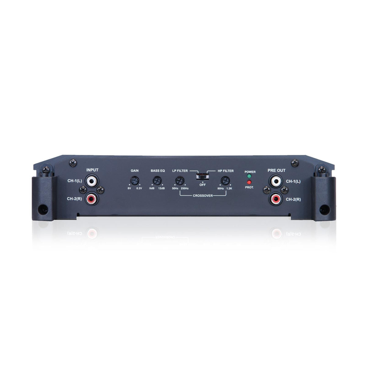 Alpine BBX-T600 Amplifier 2 Channel Class AB Bridgeable Stereo Car Amp 140w RMS
