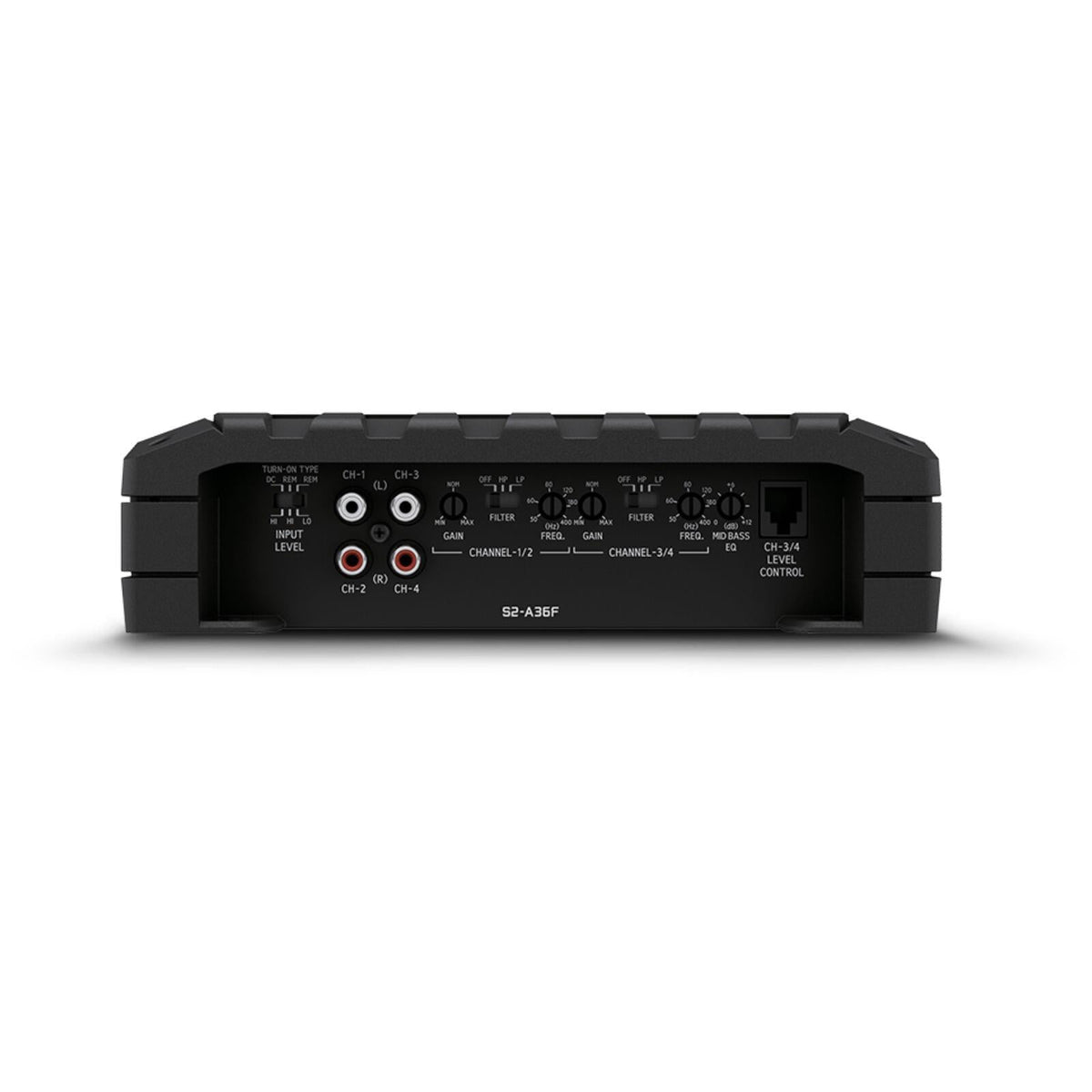 Alpine S2-A36F Amplifier 4 Channel Class D Bridgeable Stereo Car Amp 360w RMS