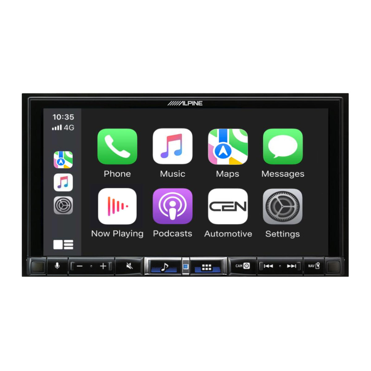 Alpine 7-inch Package (iLX-705D + KIT-7VWX303) — pictured: Alpine ILX-705D Apple CarPlay Android Auto DAB Radio Bluetooth 7" Car Stereo