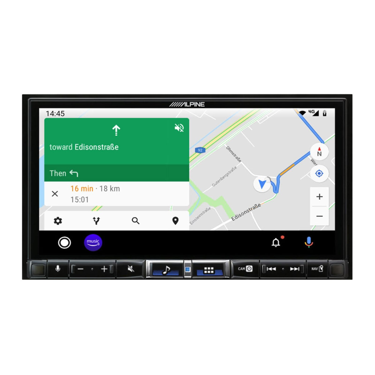Alpine ILX-705D Apple CarPlay Android Auto DAB Radio Bluetooth 7" Car Stereo