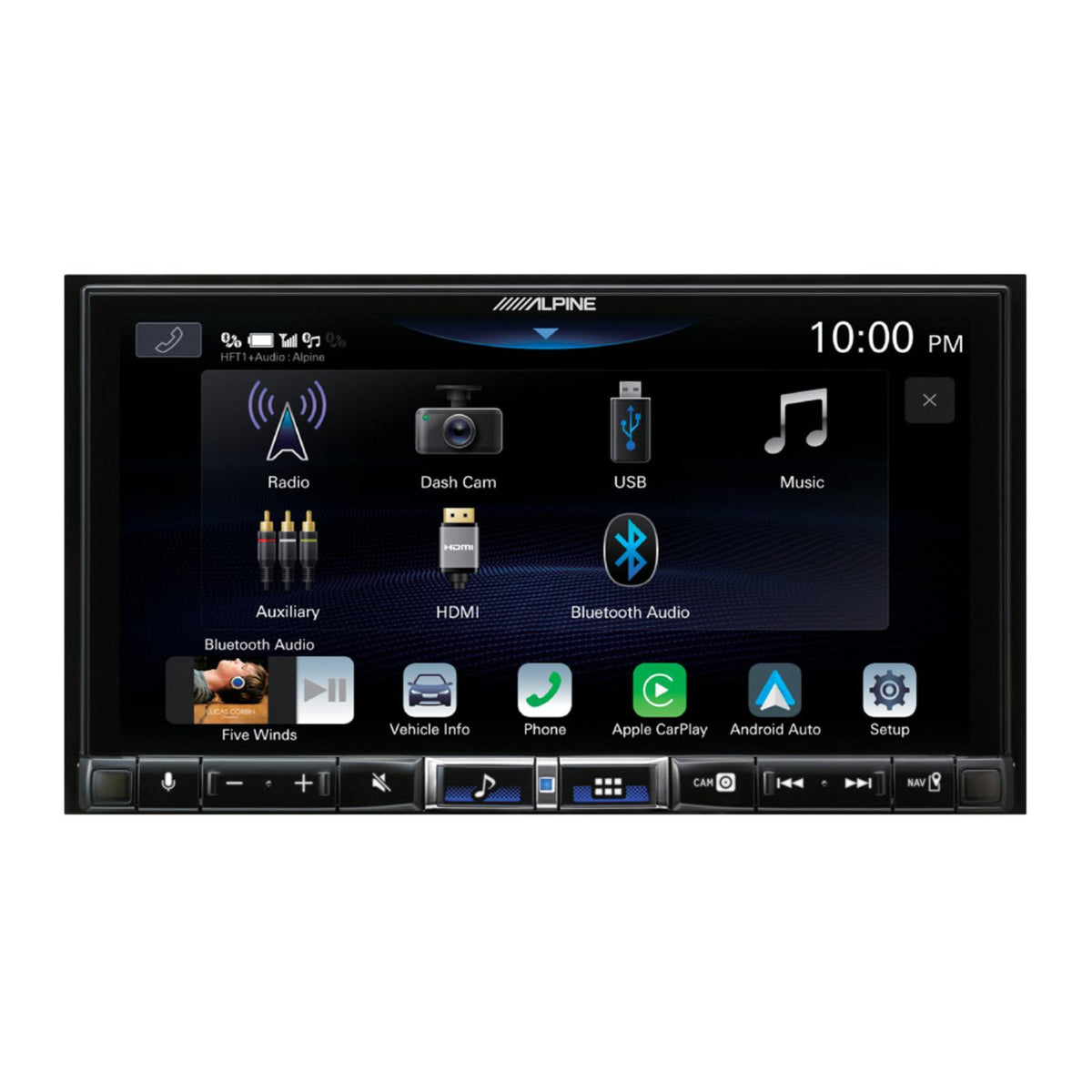 Alpine ILX-705D Apple CarPlay Android Auto DAB Radio Bluetooth 7" Car Stereo