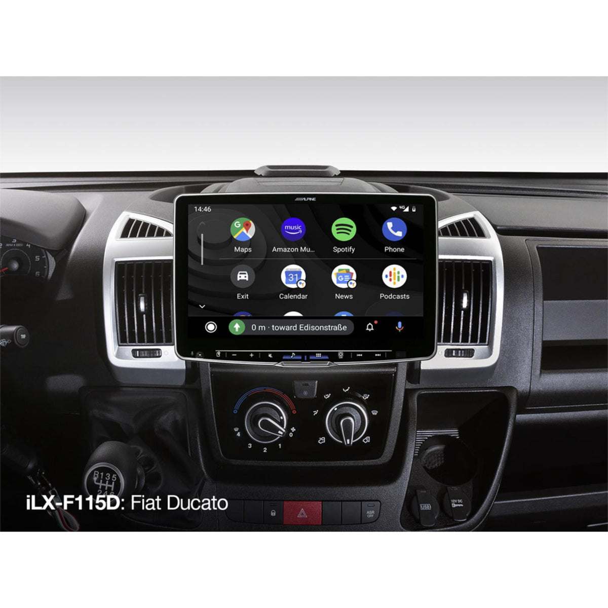 Alpine ILX-F115D Halo 11 Apple CarPlay Android Auto DAB Bluetooth 11" Car Stereo