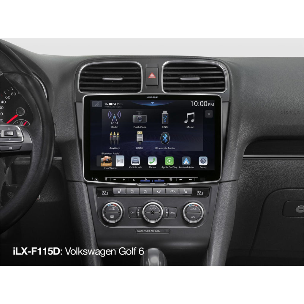 Alpine ILX-F115D Halo 11 Apple CarPlay Android Auto DAB Bluetooth 11" Car Stereo