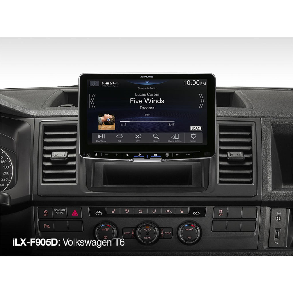 Alpine ILX-F905D Halo 9 Apple CarPlay Android Auto DAB Bluetooth 9" Car Stereo
