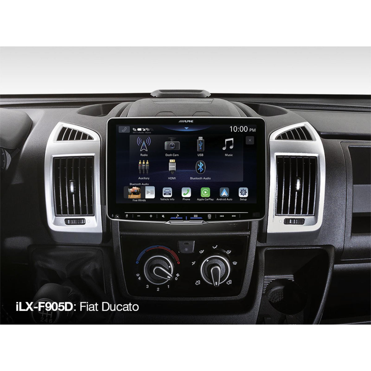 Alpine ILX-F905D Halo 9 Apple CarPlay Android Auto DAB Bluetooth 9" Car Stereo