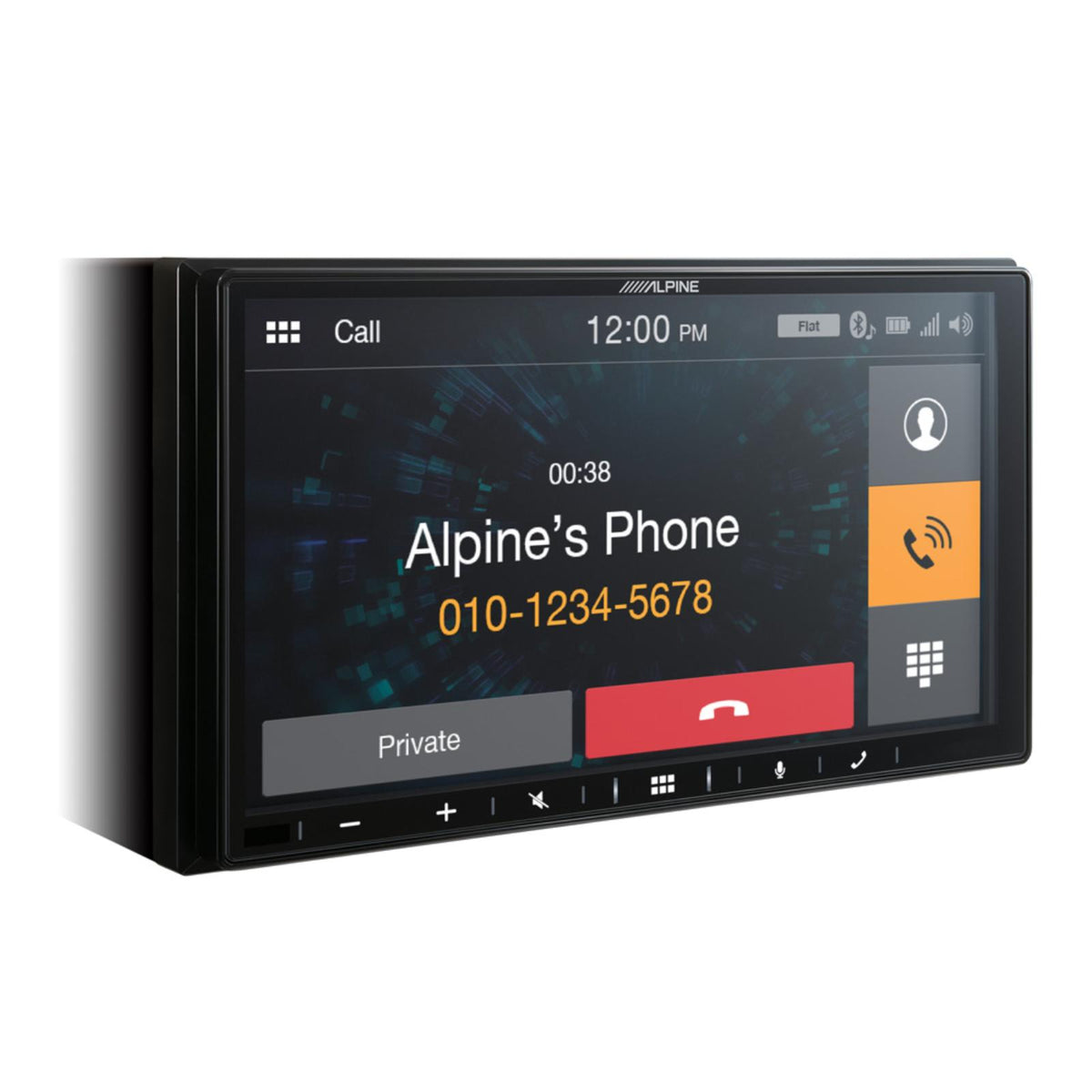 Alpine iLX-W650BT Apple CarPlay Android Auto Bluetooth Shallow Mount Car Stereo
