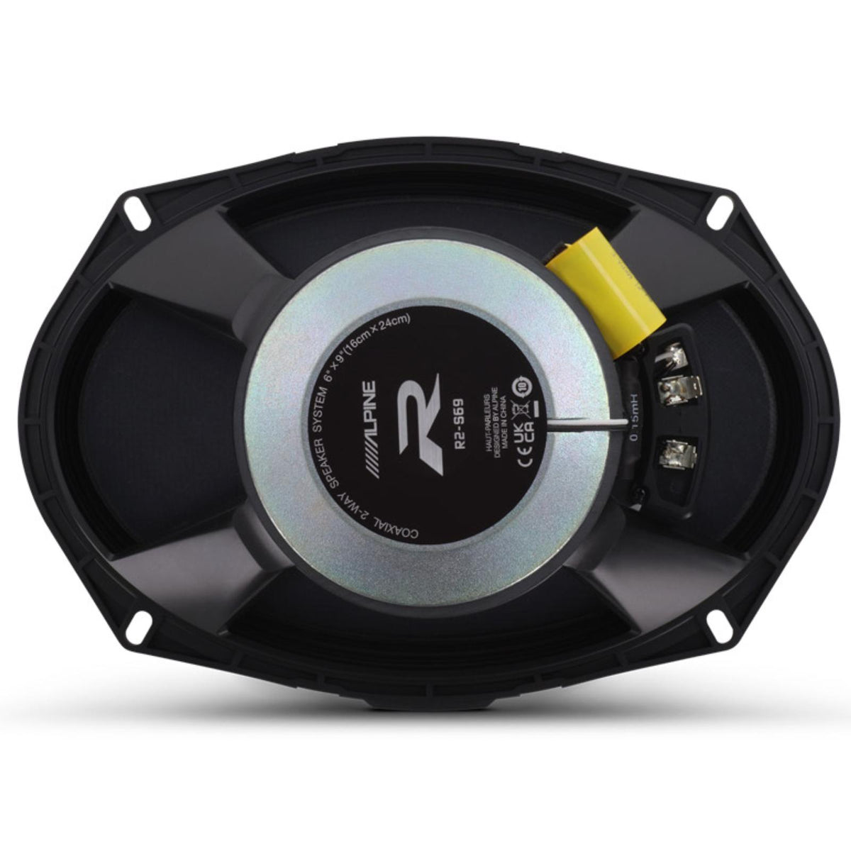 Alpine R2-S69 Speakers 6x9 Inch 2022 R Series 2 Way Parcel Shelf Coaxial 100w