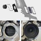 Alpine 6 Channel DSP Amplifier Subwoofer & Speakers for VW Crafter 2 MAN TGE