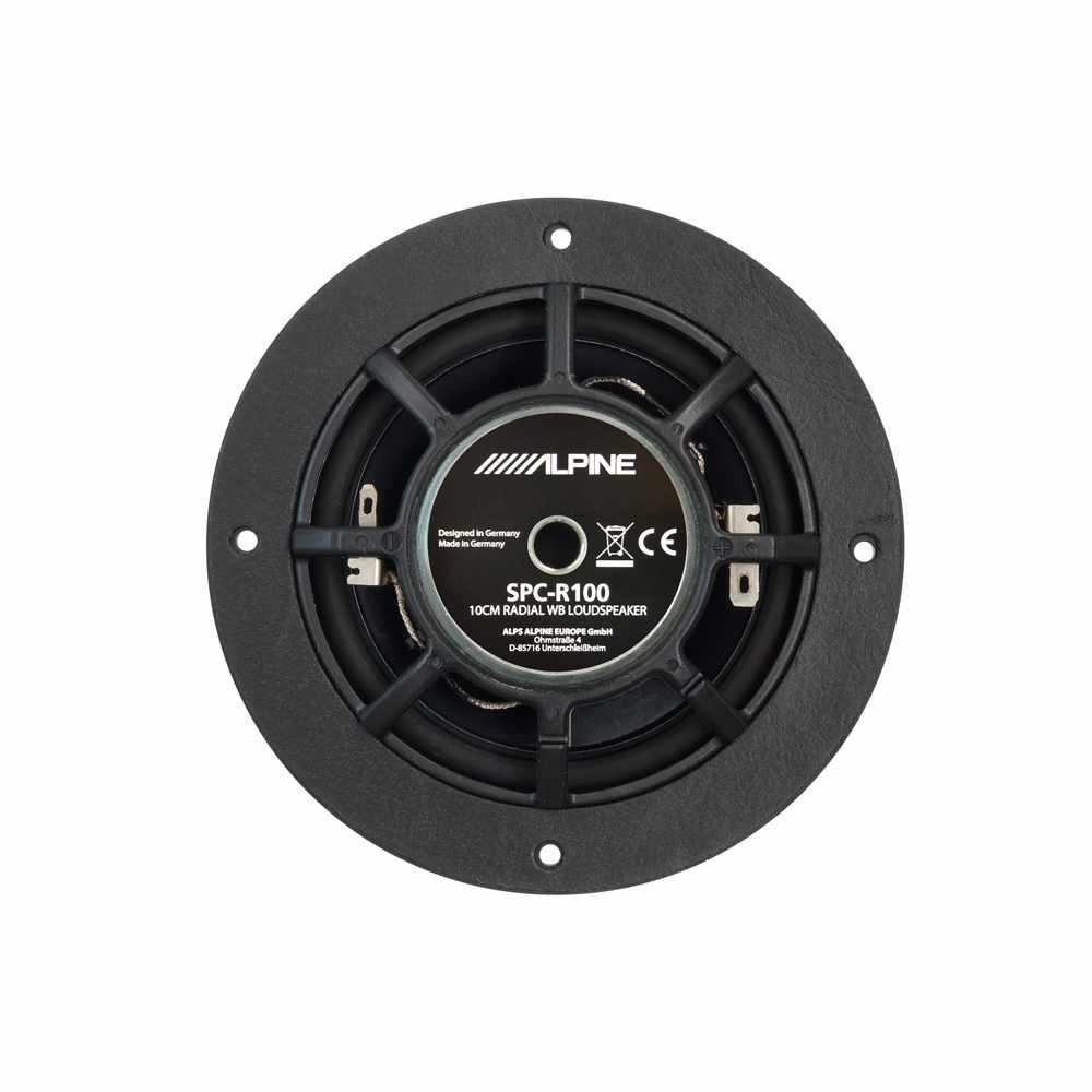 Alpine SPC-R100-DU Full Range 12cm Dash Pod Speakers for Fiat Ducato 3 45w RMS