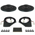 Alpine SPC-R100-DU Full Range 12cm Dash Pod Speakers for Fiat Ducato 3 45w RMS