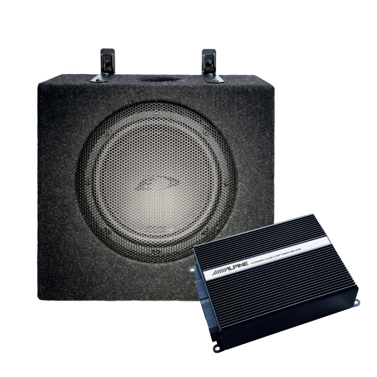 Alpine SPC-W84AT6-2 6 Channel DSP Amplifier & Subwoofer for VW Transporter T6.1 & T6