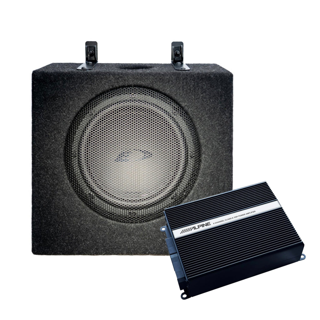 Alpine 6 Channel DSP Amplifier, Subwoofer & Speakers for VW Transporter T6.1