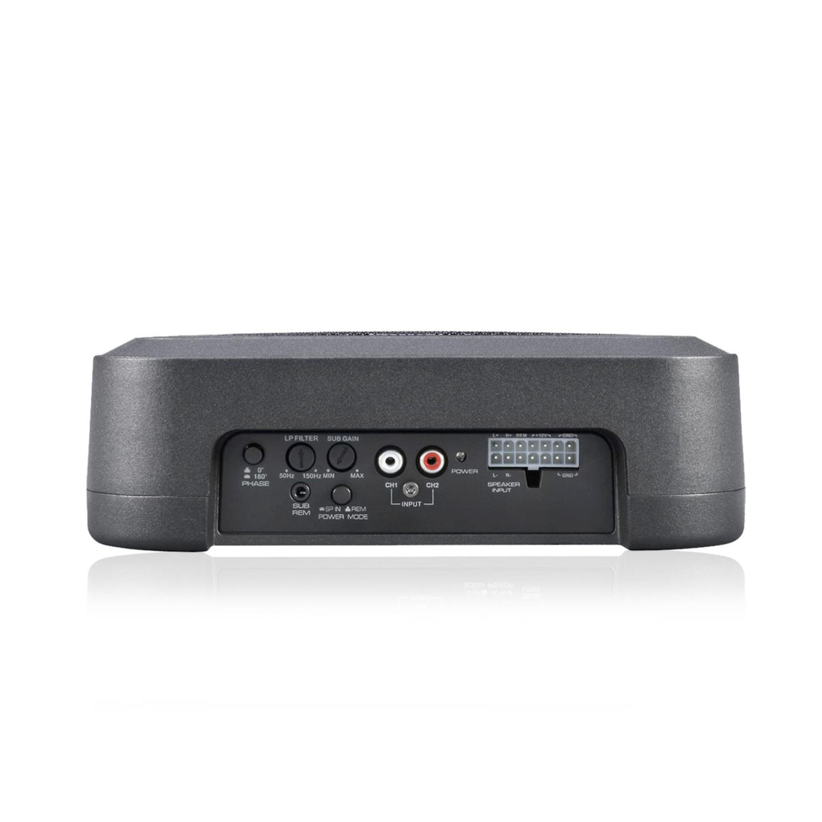 Alpine PWE-S8 Compact Underseat Powered Active Subwoofer with Remote 120w RMS