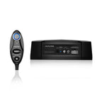 Alpine PWE-V80 Compact Underseat Sub Powered Active Subwoofer with Wired Remote