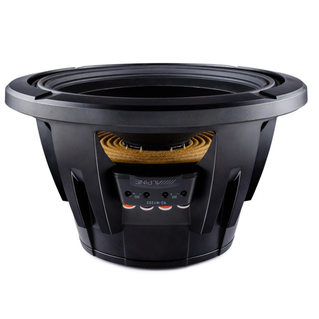 Alpine R2-W12D2 Sub 12" 30cm R Series Subwoofer Dual 2 Ohm Voice Coils 750w RMS