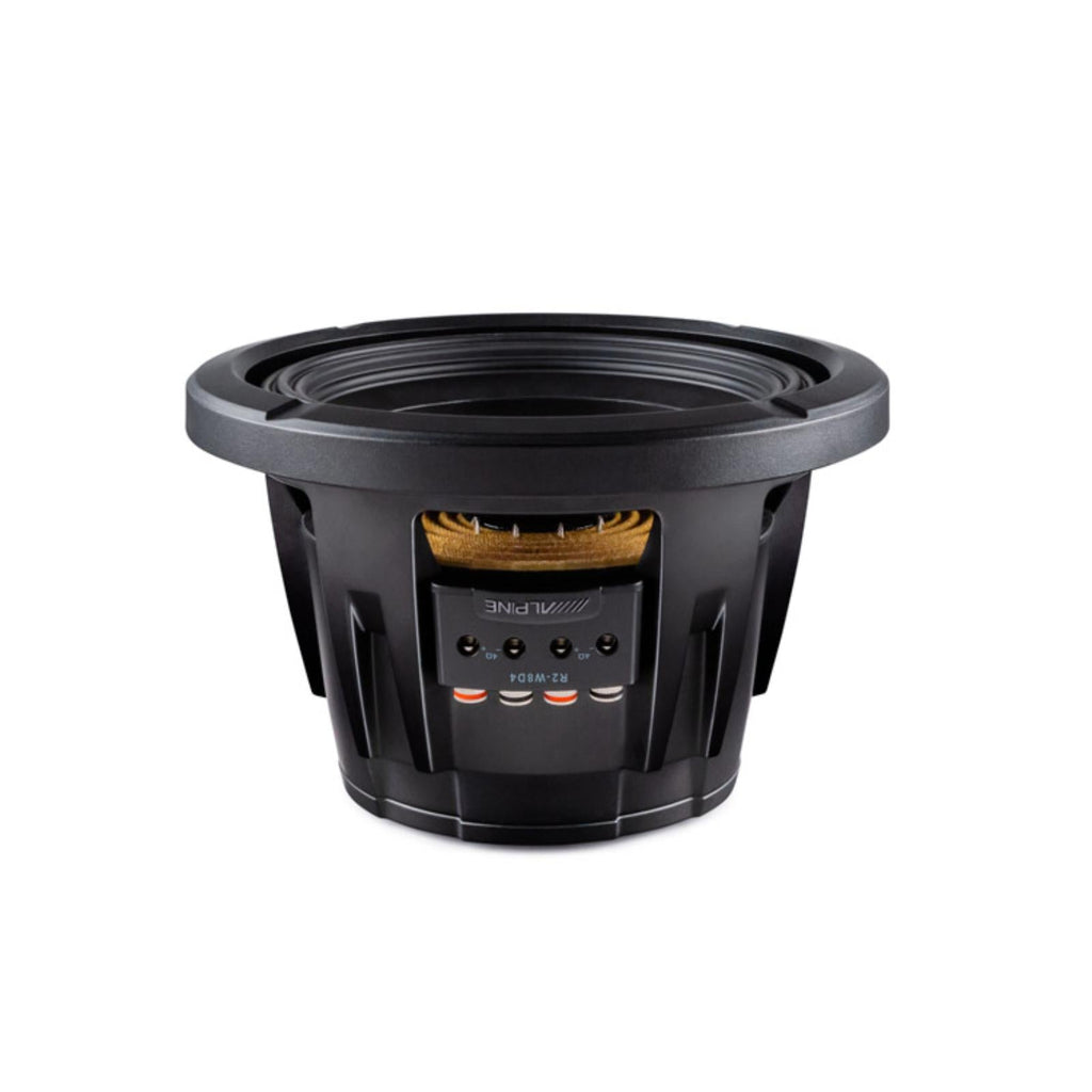 Alpine R2-W8D4 Sub 8" 20cm R Series Subwoofer Dual 4 Ohm Voice Coils 350w RMS