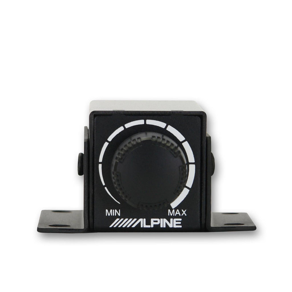 Alpine RUX-KNOB2 Remote Bass Subwoofer Level Control for X R S V PDX Series Amps