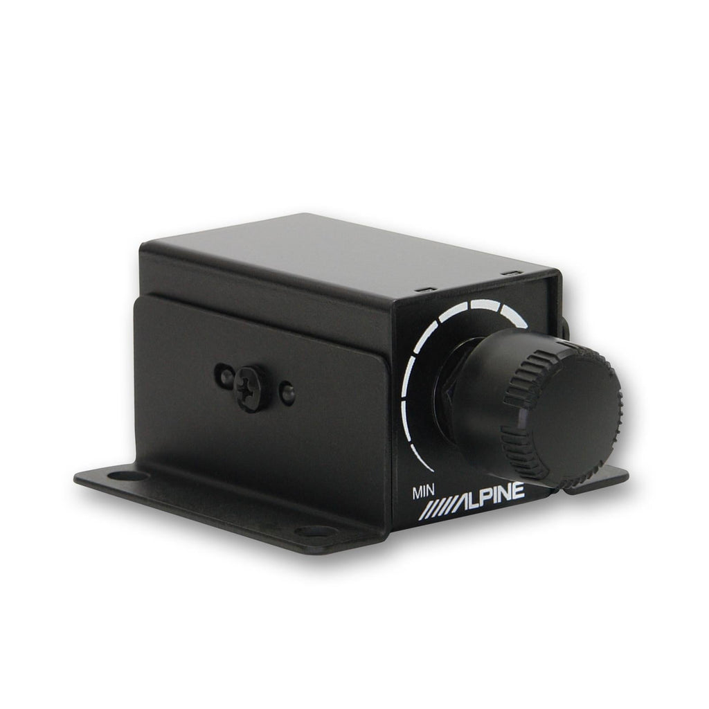 Alpine RUX-KNOB2 Remote Bass Subwoofer Level Control for X R S V PDX Series Amps