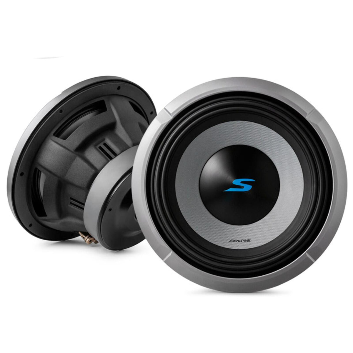Alpine S2-W10D2 Sub 10" 25cm S Series Subwoofer Dual 2 Ohm Voice Coils 600w RMS