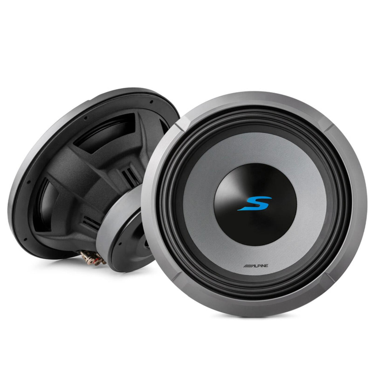 Alpine S2-W12D2 Sub 12" 30cm S Series Subwoofer Dual 2 Ohm Voice Coils 600w RMS