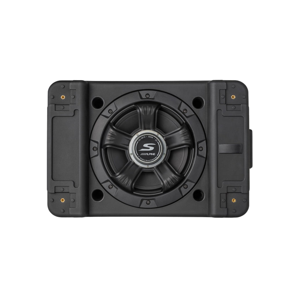 Alpine SS-SB10 S Series 10 Inch Shallow Preloaded Subwoofer Enclosure 300w RMS