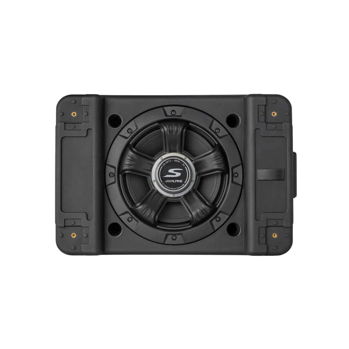 Alpine SS-SB10 S Series 10 Inch Shallow Preloaded Subwoofer Enclosure 300w RMS