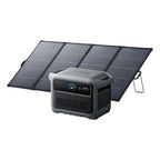 Anker SOLIX C1000 Gen 2 Battery Power Station + PS400 Bifacial Solar Panel 400w