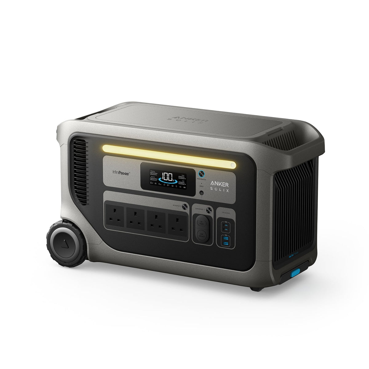 Anker SOLIX F3000 Portable Power Station & BP3000 Expansion Battery 6144Wh