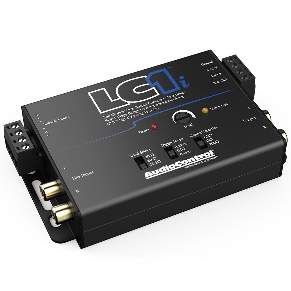 AudioControl LC1i 2 Channel RCA Line Out High to Low Converter with Accubass