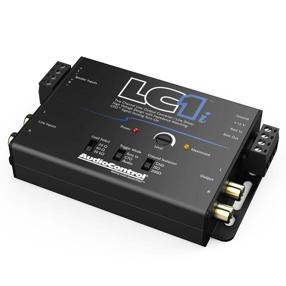 AudioControl LC1i 2 Channel RCA Line Out High to Low Converter with Accubass