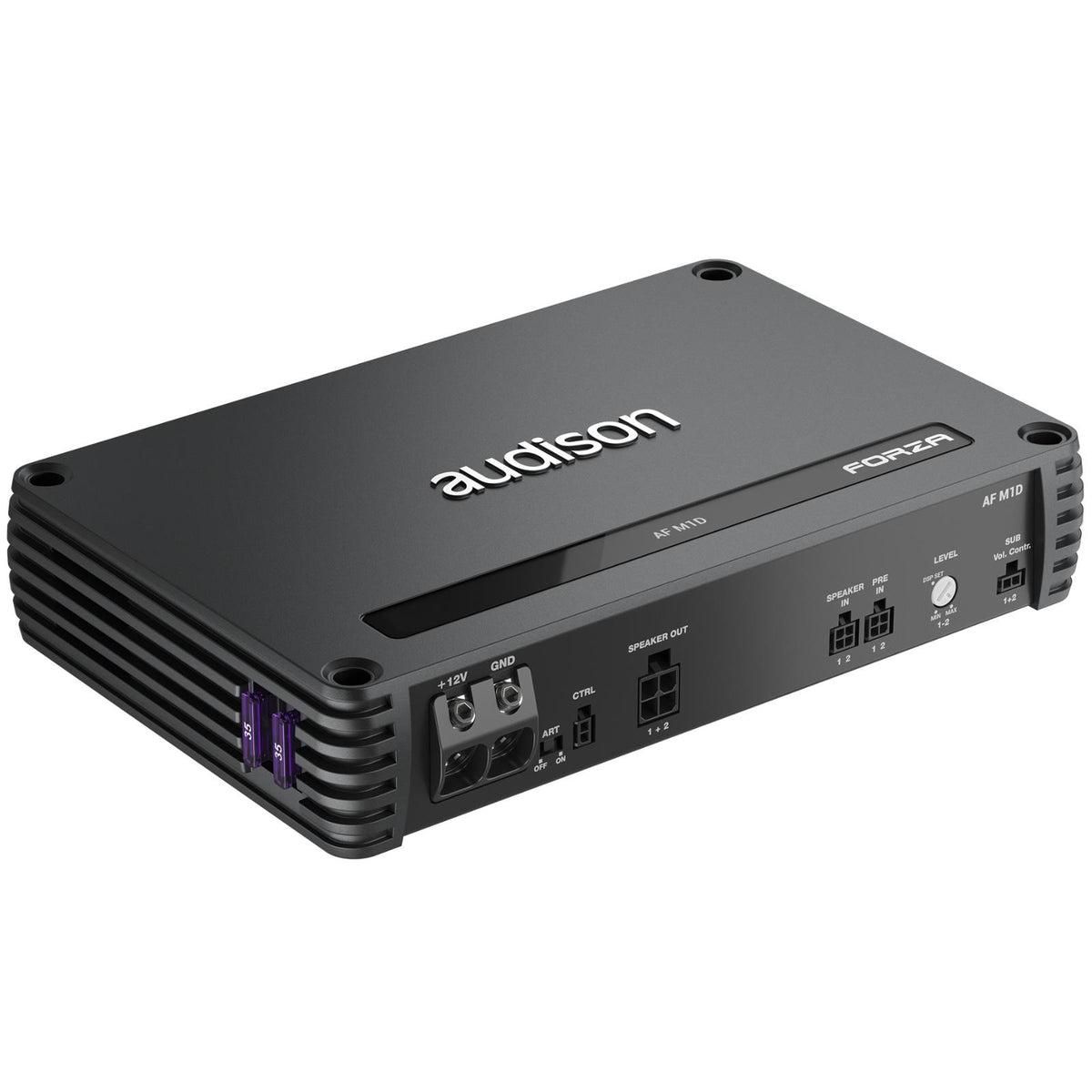 Audison Forza AF M1D Amplifier 1 Channel Mono Subwoofer Class D Amp 1200w RMS