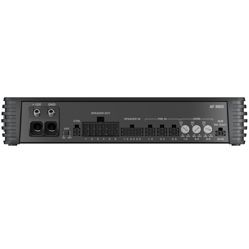 Audison Forza AF M6D Amplifier 6 Channel Bridgeable Class D Amp 1320w RMS