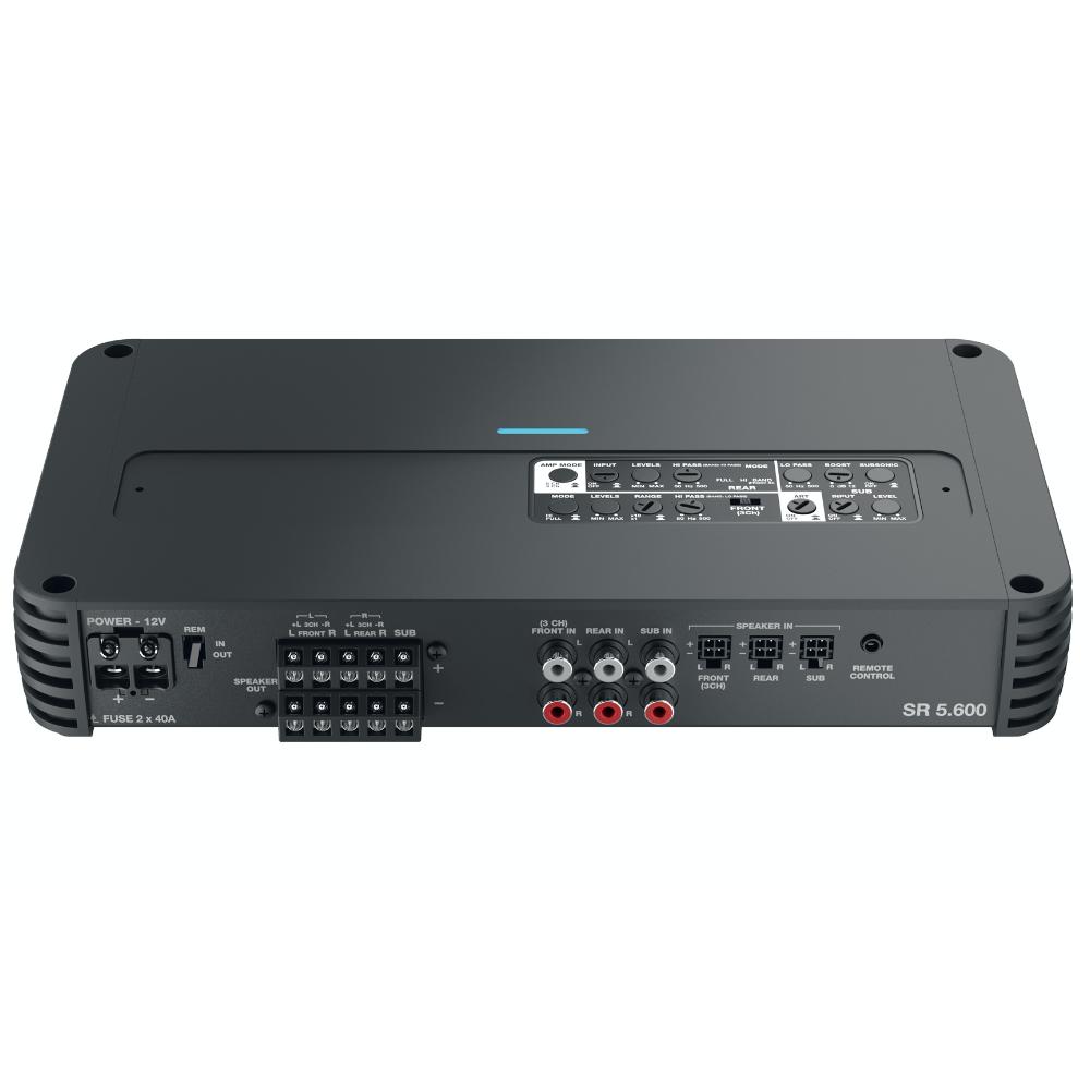 Audison SR 5.600 V2 Amp 5 Channel High Power Compact Speaker Amplifier 600w RMS