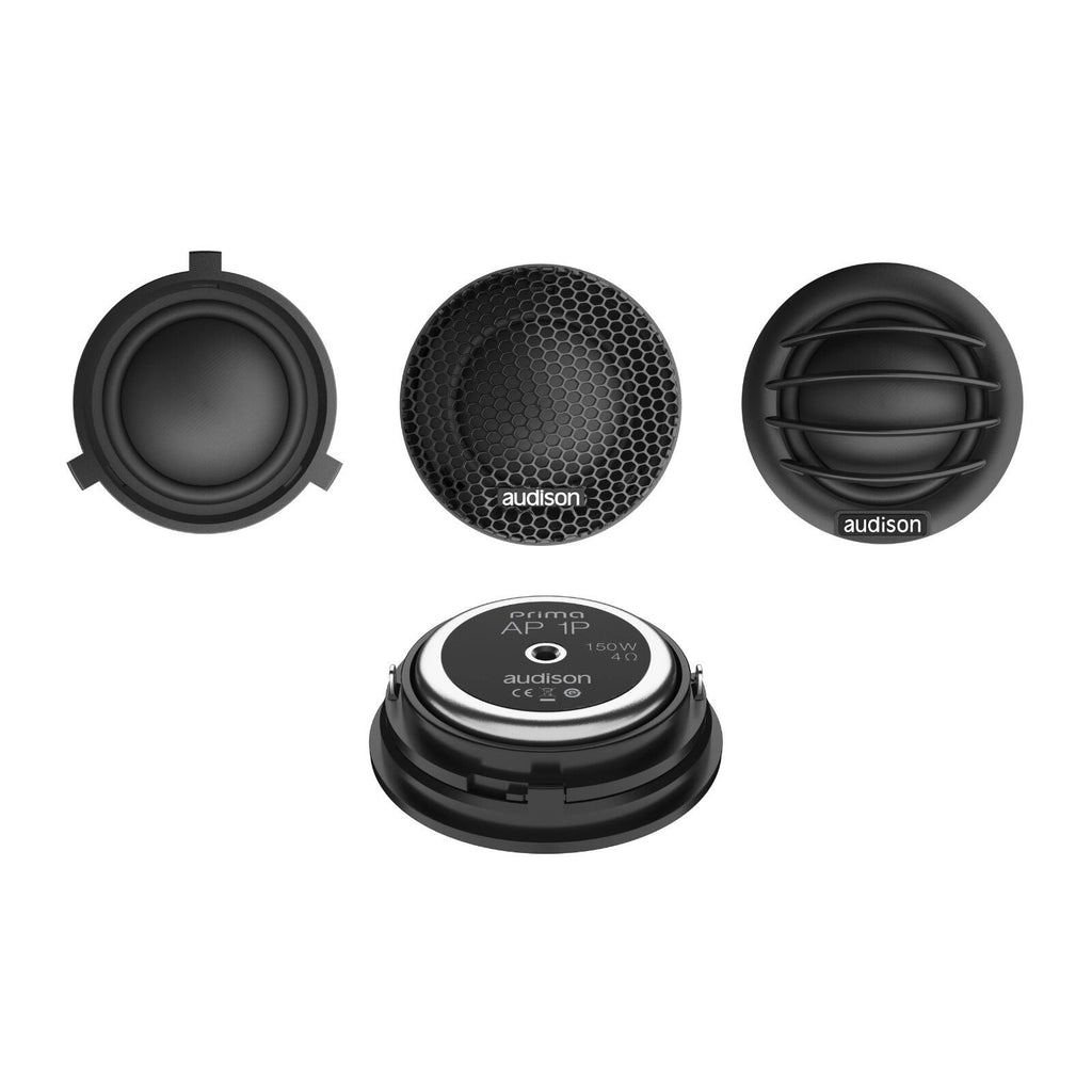 Audison Prima APK 165P 6.5" 17cm 2 Way Car Component Door Speakers 115w RMS
