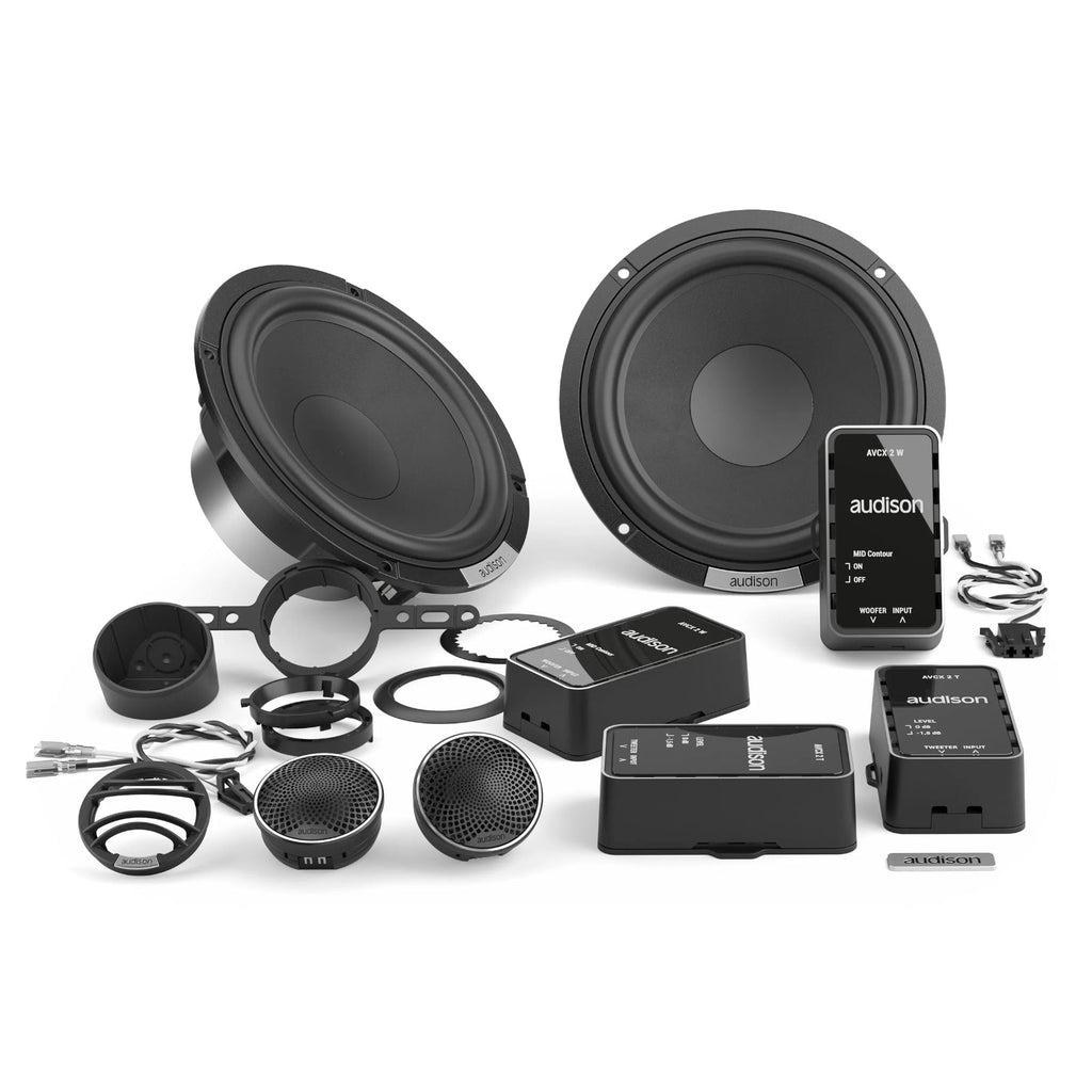 Audison Voce II AVK 6 S II 2 Way Passive Component Speaker Set 6.5 Inch 125w RMS
