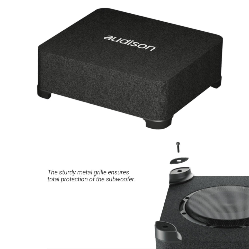 Audison Prima APBX 10 AS2 10" Active Subwoofer Enclosure Compact Sub Box 400w