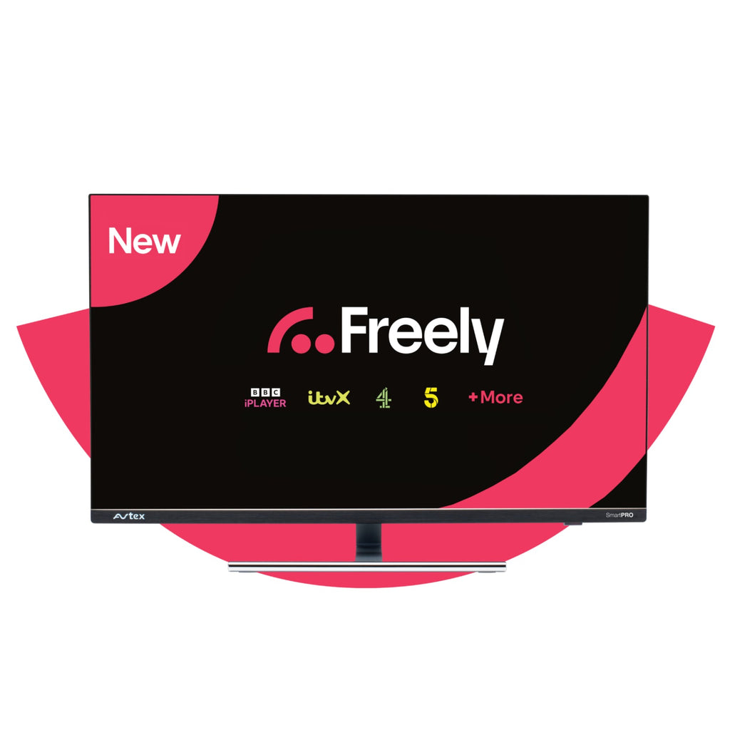 Avtex SmartPRO 18.5" HD TV 12v Freely Television Satellite Decoder Apps Wi-Fi