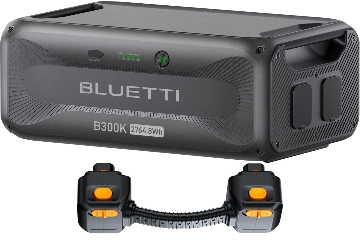 BLUETTI B300K2 EXPANSION BATTERY & 90 Deg CONNECTION PLUG