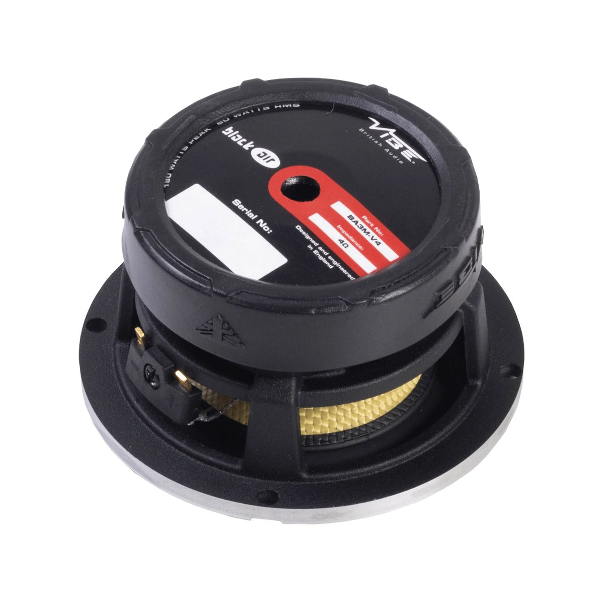 Vibe Black Air BA3M-V4 3 Inch Midrange Car Speakers 60w RMS Pair