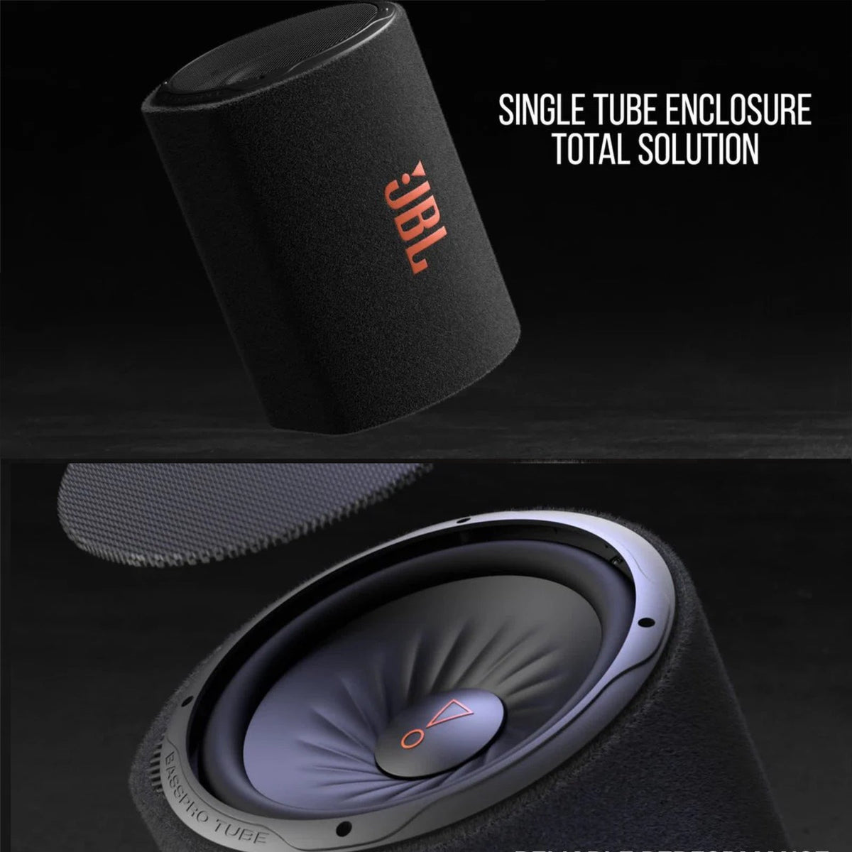 JBL BassPro BP12T Bass Tube Active Subwoofer Amplified Sub Enclosure 150w RMS
