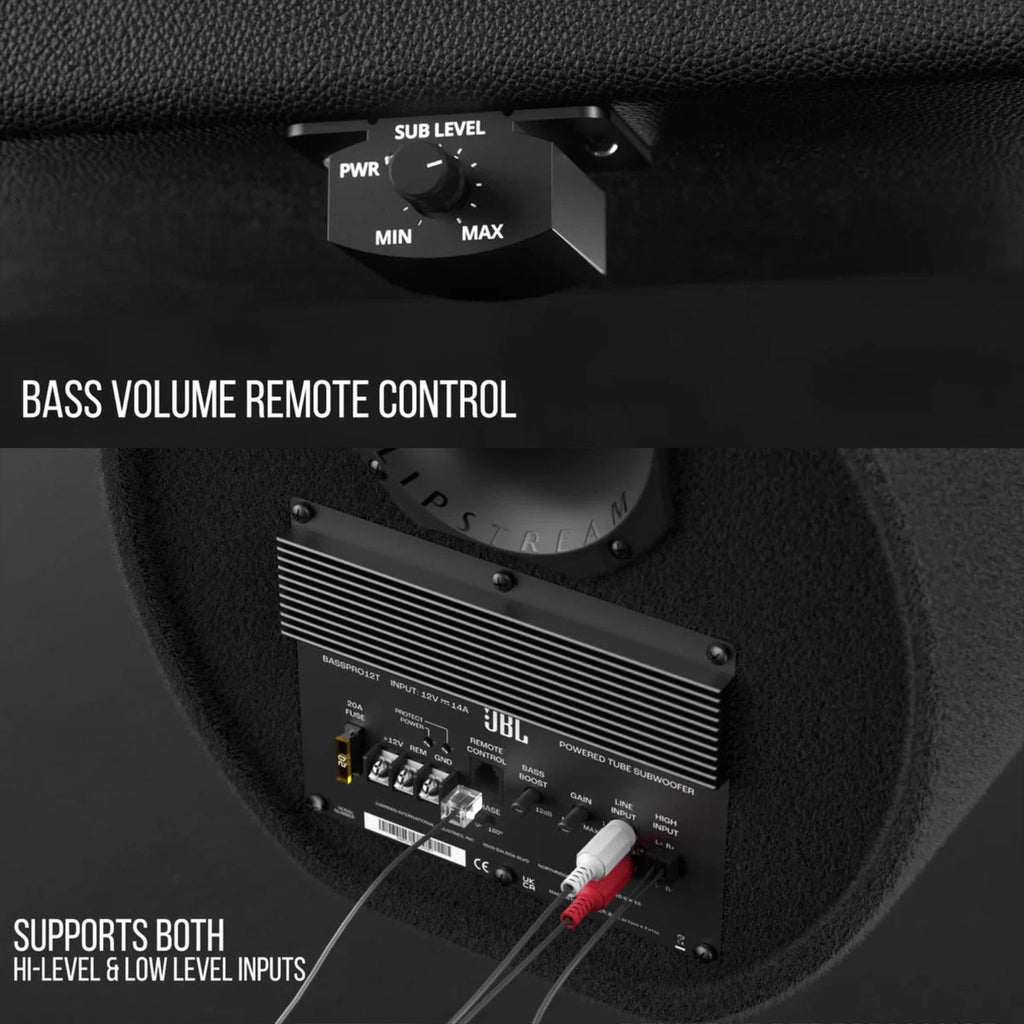 JBL BassPro BP12T Bass Tube Active Subwoofer Amplified Sub Enclosure 150w RMS