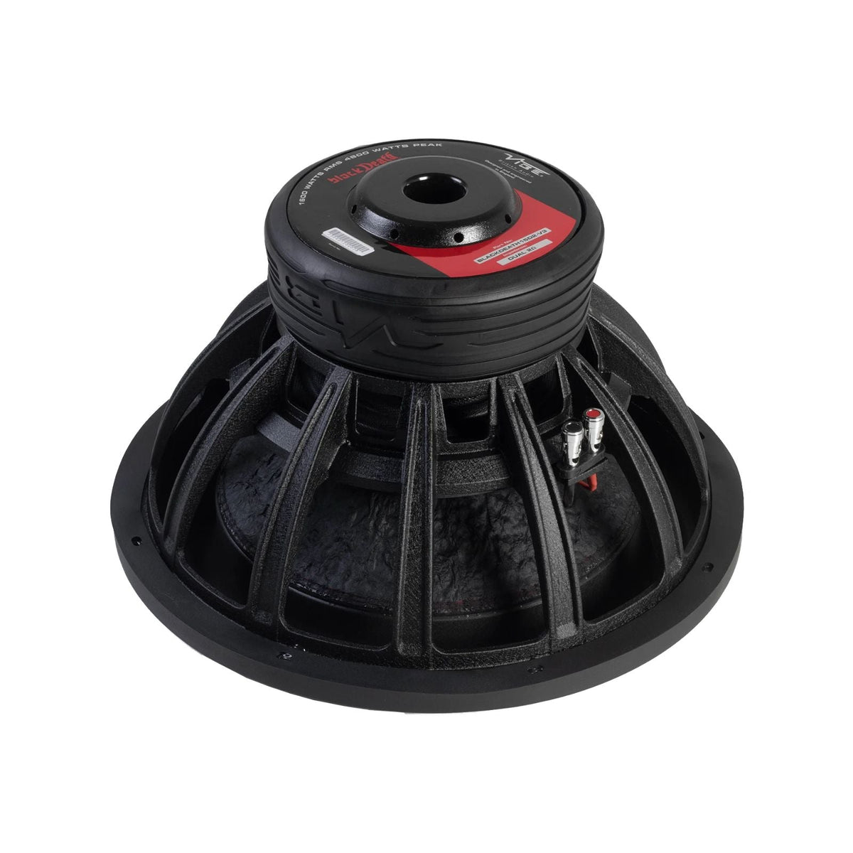 Vibe Black Death BD15D4-V4 15 Inch Sub SPL Dual 4 Ohm Subwoofer 1600w RMS