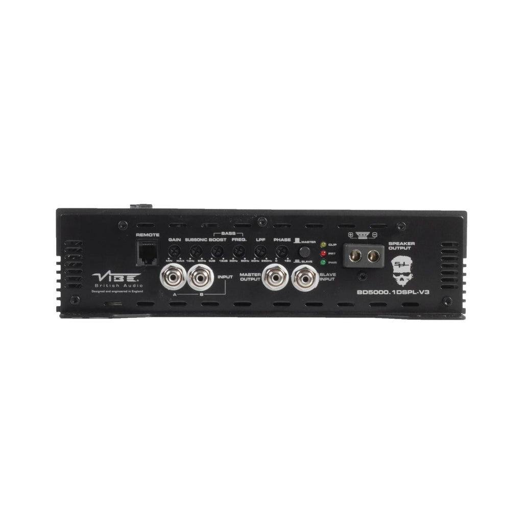 Vibe Black Death BD5000.1DSPL-V3 Class D 1 Channel Mono Competition Amplifier
