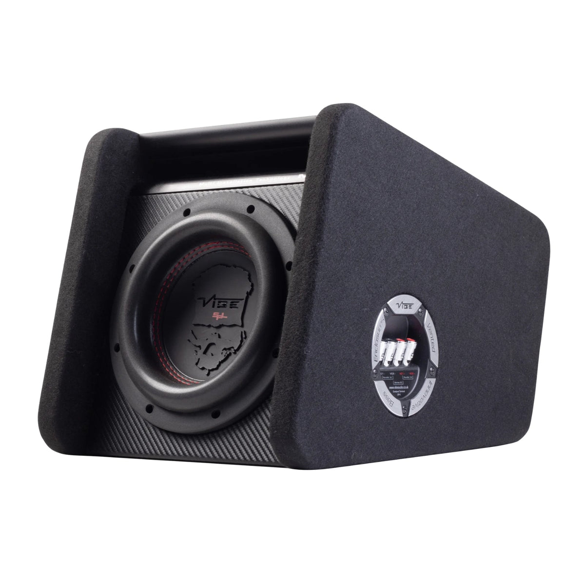 Vibe Black Death BDMIT8-V5 Passive 8 Inch Subwoofer Bass Enclosure 800w RMS