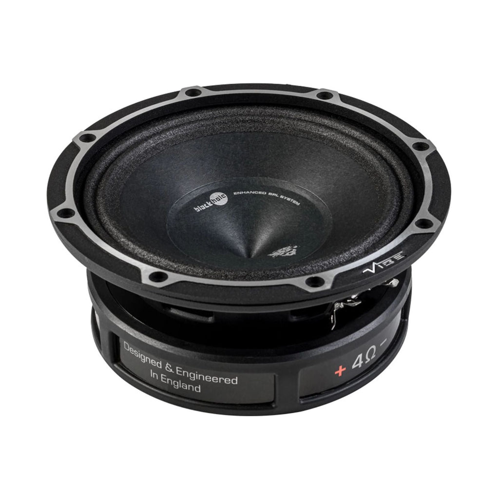 Vibe Black Death BDPRO6M-V9 6.5 Inch Pro Audio Midrange Car Speaker 175w RMS