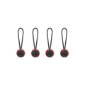 Peak Design Micro Anchor V4 Black & Red 4 Pack for Cuff, Leash and Slide Straps